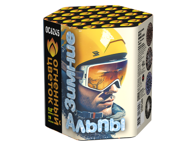 Зимние Альпы Батарея салютов купить в Гвардейске | gvardejsk.salutsklad.ru