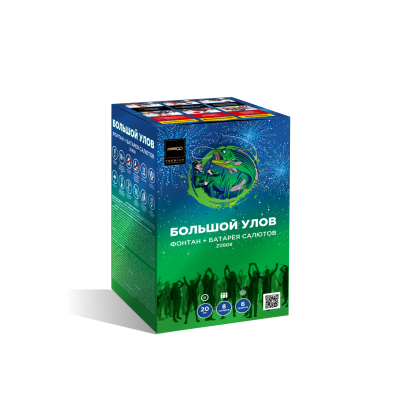Большой улов Фонтан фейерверк купить в Гвардейске | gvardejsk.salutsklad.ru