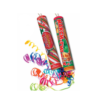 Макси-Гигант с серпантином Хлопушки купить в Гвардейске | gvardejsk.salutsklad.ru