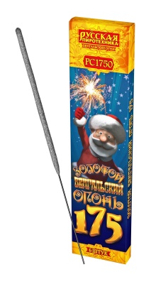 Золотой 175 мм. Бенгальские огни купить в Гвардейске | gvardejsk.salutsklad.ru