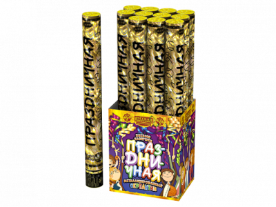 Праздничная 50 Пневматическая хлопушка купить в Гвардейске | gvardejsk.salutsklad.ru