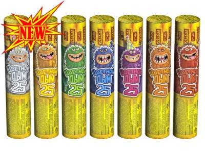 Цветной дым 25 Цветной дым купить в Гвардейске | gvardejsk.salutsklad.ru